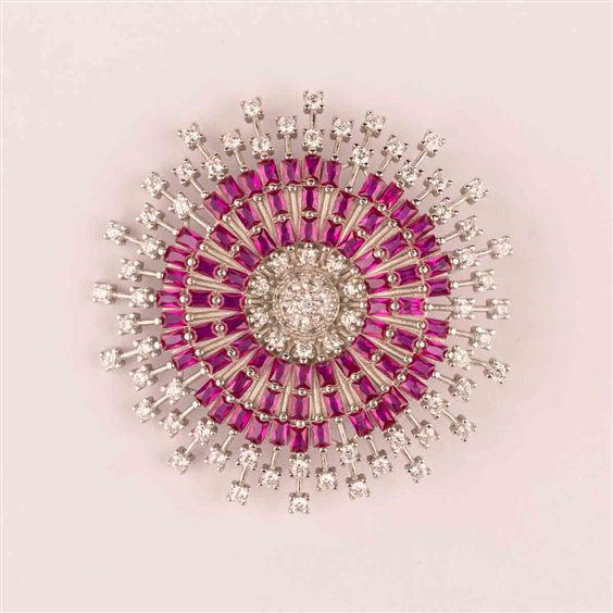 Spilla Ultima Edizione Donna in Argento SA00392-ROSSO - SA00392-ROSSO